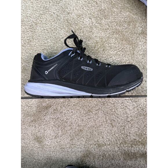 KEEN Utility Women’s 7.5 Gray Steel Toe Low Work Hiking Shoes ASTM F2413-18 - Picture 3 of 13